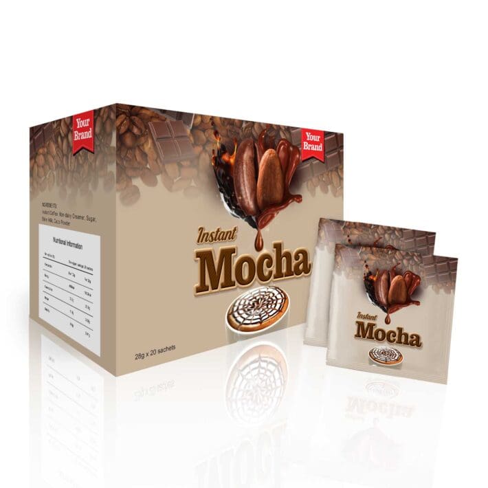Mocha - Food & Beverage product by Edmark Industries, ISO certified OEM manufacturer Malaysia