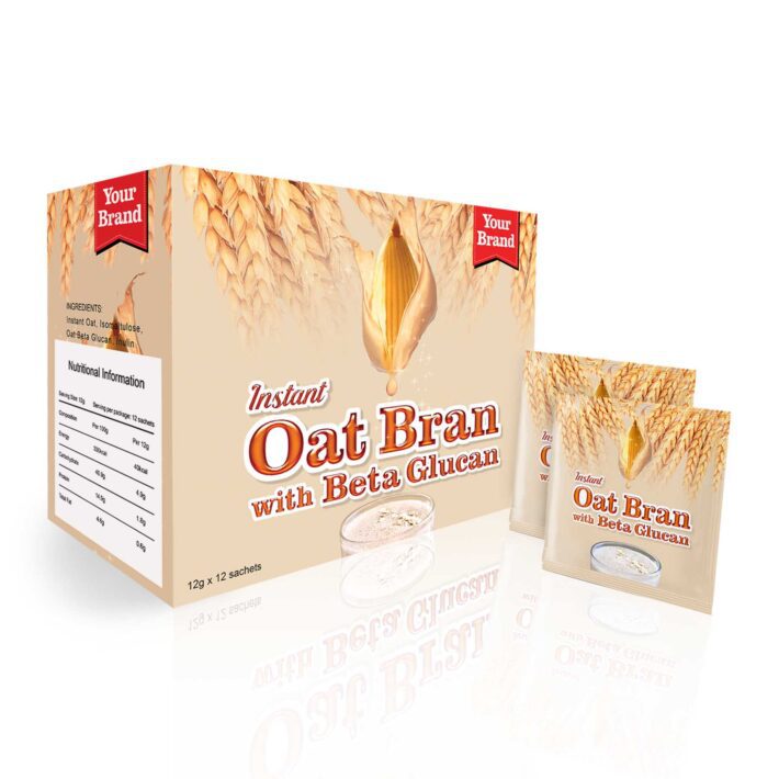 Oat Bran With Beta Glucan - Food & Beverage product by Edmark Industries, ISO certified OEM manufacturer Malaysia
